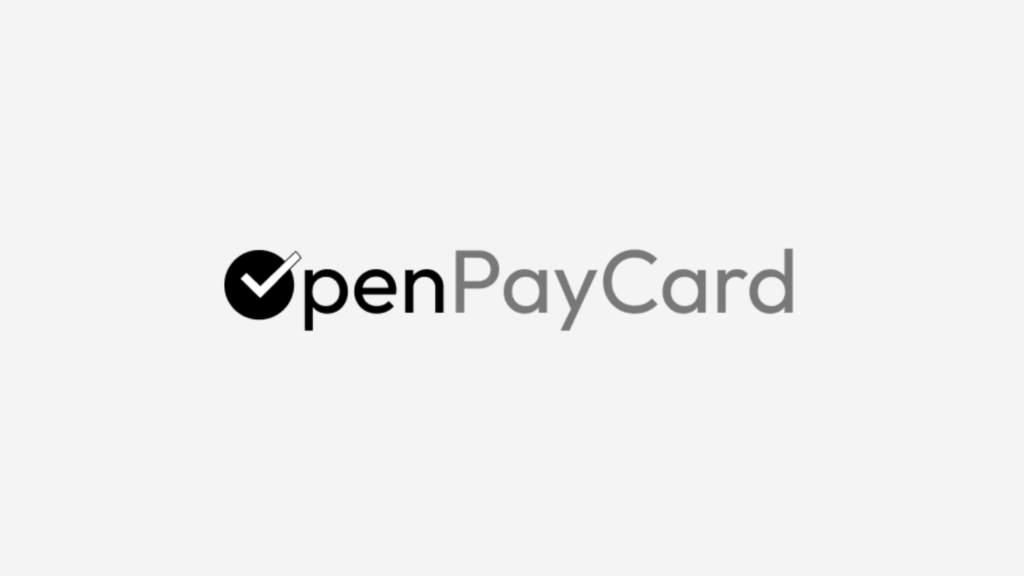 Open Pay Card